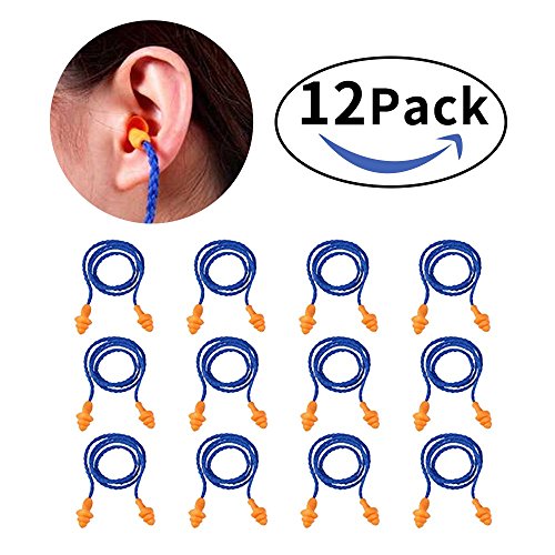 Corded Silicone Ear Plugs