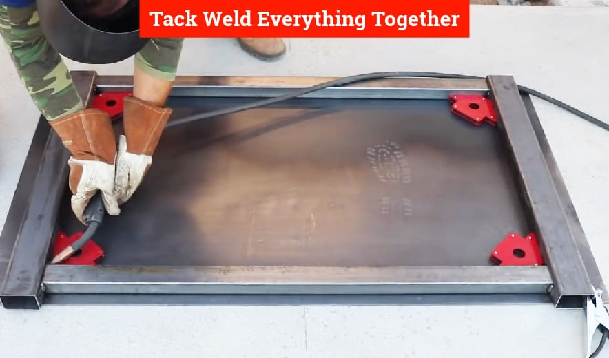 tack weld everythiing together