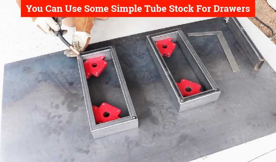 tube stock for drawers