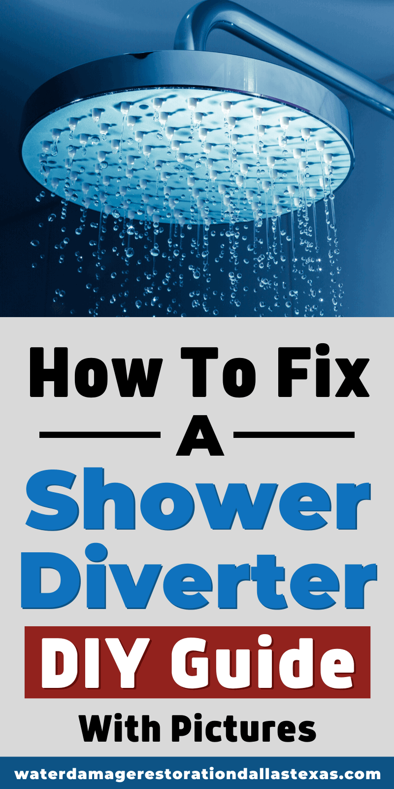 Fixing a shower diverter can easily be done with some guideance. And some shower diverter are abit different but just with some minor differences. 