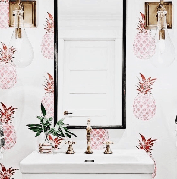 White Wall and Pineapple
