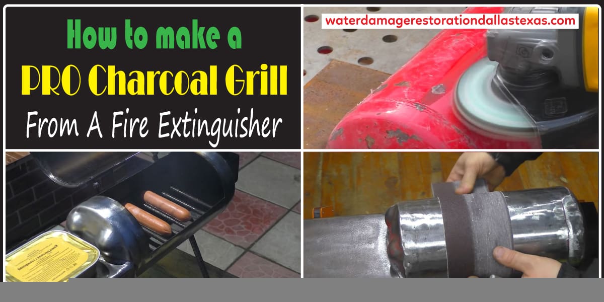 Make a PRO Charcoal Grill from a Fire Extinguisher
