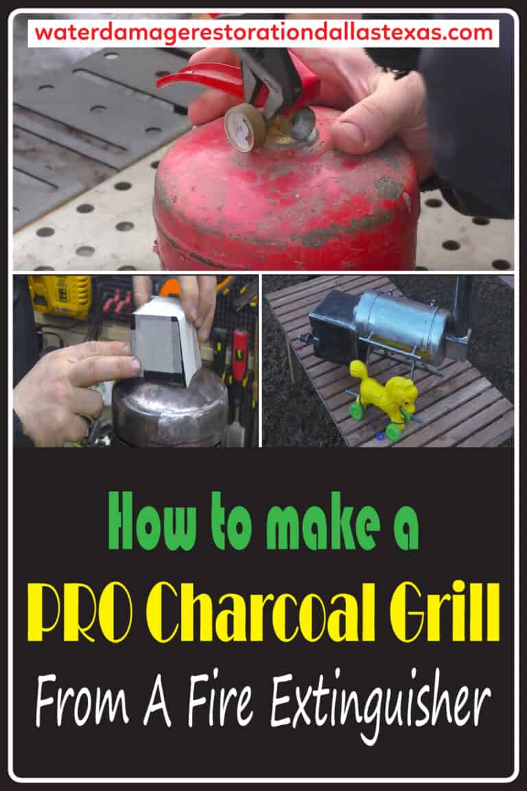 Make a PRO Charcoal Grill from a Fire Extinguisher