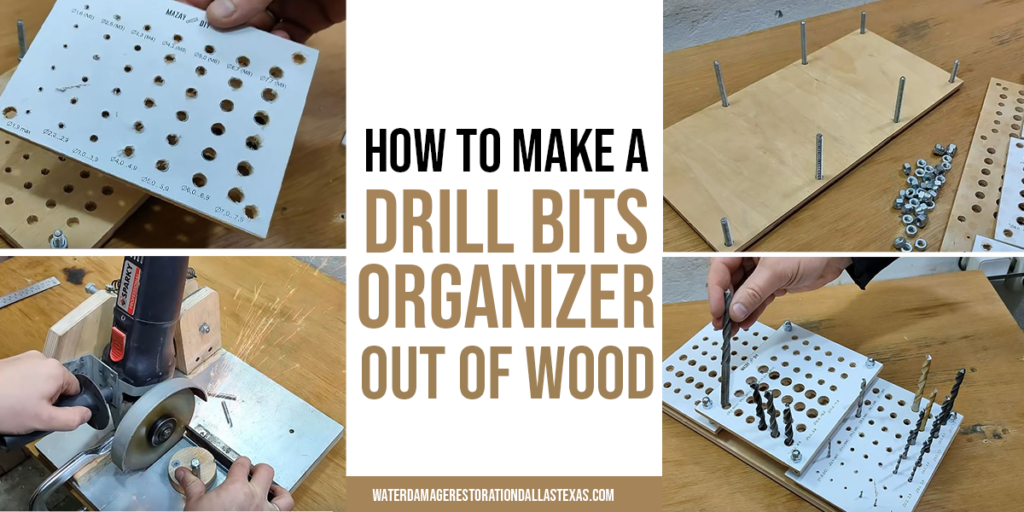 How to make a drill bits organizer out of wood Featured image