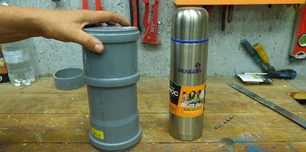 Thermos Using a Glass Bottle